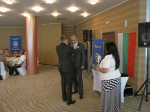 02.07.2013 г.  Тържествена церемония по предаване на огърлиците на новите президенти на Варненските Ротари, Ротаракт, Интеракт и Инеруил клубове!