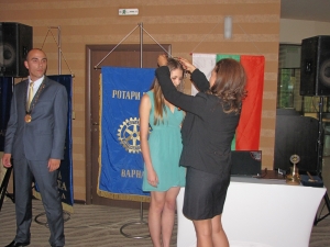 02.07.2013 г.  Тържествена церемония по предаване на огърлиците на новите президенти на Варненските Ротари, Ротаракт, Интеракт и Инеруил клубове!