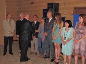 02.07.2013 г.  Тържествена церемония по предаване на огърлиците на новите президенти на Варненските Ротари, Ротаракт, Интеракт и Инеруил клубове!