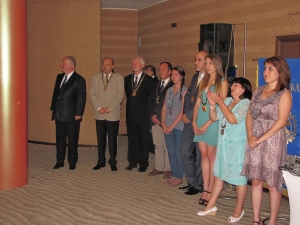 02.07.2013 г.  Тържествена церемония по предаване на огърлиците на новите президенти на Варненските Ротари, Ротаракт, Интеракт и Инеруил клубове!