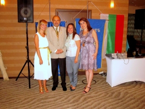 02.07.2013 г.  Тържествена церемония по предаване на огърлиците на новите президенти на Варненските Ротари, Ротаракт, Интеракт и Инеруил клубове!