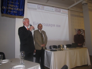 24.10.2013 г. Тържествено отбелязване на Световния ден за борба с Попиомиелита от Варненските Ротари клубове