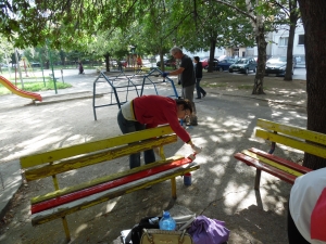 На 20.09.2014 година  Ротаракт Стара Загора организира съвместно с Интеракт и Ротари клуб ремонт, почистване и боядисване на детска площадка на ъгъла на ул."Ген.Гурко" и ул."Ангел Кънчев"в град Стара Загора