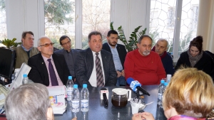15.01.2015 г. Пресконференция за започване изпълнението на-Глобален Гранд Проект GG1422233 за ремонт и оборудване на сензорна зала в "Дневен център за деца с увреждания "град Стара Загора