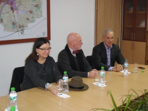 19.01.2015 година, Посещение на Дистрикт Гуверньор Лорънс Фърбеш и неговата съпруга Барбара. Културна програма- Исторически музей, Неолитни жилища, посещение при зам.кмета на града г-жа Иванка Сотирова, посещение в Тракийски университет, пресконференция и