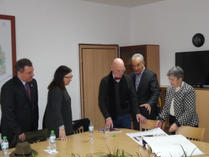 19.01.2015 година, Посещение на Дистрикт Гуверньор Лорънс Фърбеш и неговата съпруга Барбара. Културна програма- Исторически музей, Неолитни жилища, посещение при зам.кмета на града г-жа Иванка Сотирова, посещение в Тракийски университет, пресконференция и