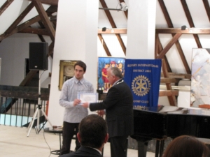 11.2011 г. Средношколски награди Ротари-Евксиноград 2011