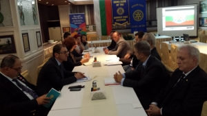 Посещение на Дистрикт гуверньора Нина Митева в Стара Загора