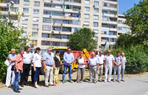Първа копка на детската площадка