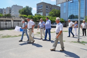 Първа копка на детската площадка