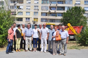 Първа копка на детската площадка