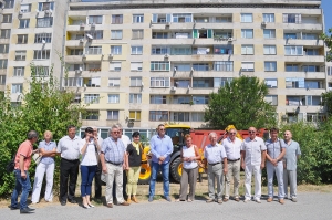 Първа копка на детската площадка