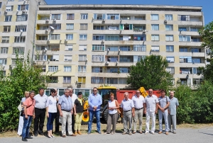 Първа копка на детската площадка