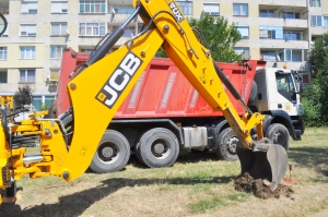 Първа копка на детската площадка