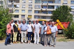 Първа копка на детската площадка
