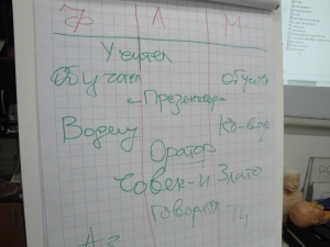 Семинар за подготовка на обучители по проект Първа долекарска помощ, Март 2012