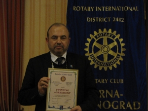 18.03.2014 Побратимяване с РК Волгоград