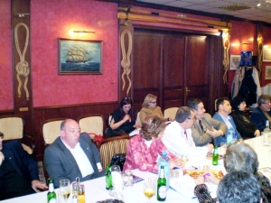 Посещение на президента Желю Желев в РК Бургас. 2008