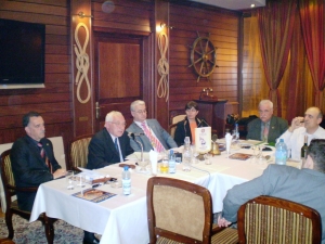 Посещение на президента Желю Желев в РК Бургас. 2008