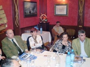Посещение на президента Желю Желев в РК Бургас. 2008