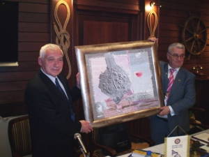 Посещение на президента Желю Желев в РК Бургас. 2008