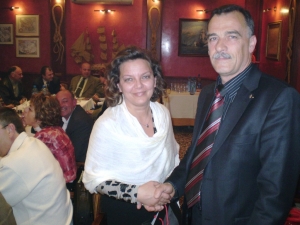 Посещение на президента Желю Желев в РК Бургас. 2008