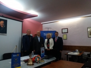 Приемане на нови членове и посещение на Светослав Танчовски - президент на  РК София -Витоша - 28.11.2017