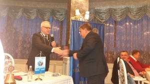 Приемане на нов член и отбелязване годишнина от чартър церемонията