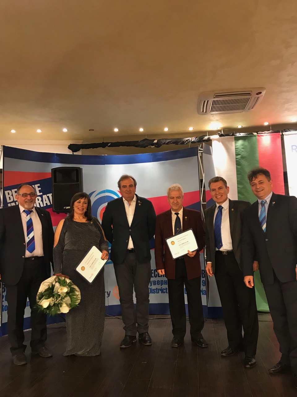 03м 2018 - връчване отличието PHF+2 на елект президента Мартин Бойчев и посещение на Ротаракт Стара Загора по случай 50 години от създаването на първия Ротаракт клуб