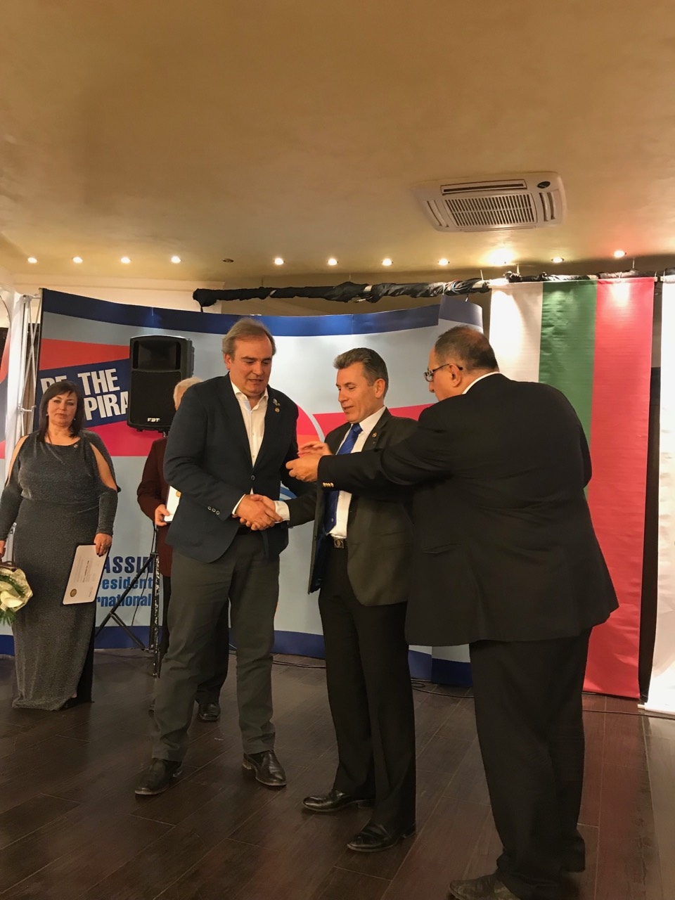 03м 2018 - връчване отличието PHF+2 на елект президента Мартин Бойчев и посещение на Ротаракт Стара Загора по случай 50 години от създаването на първия Ротаракт клуб