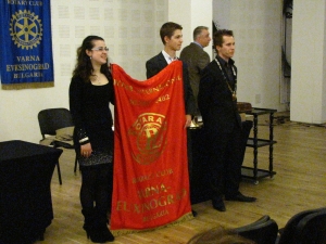04.2011 г. Чартиране на Ротаракт клуб Варна-Евксиноград