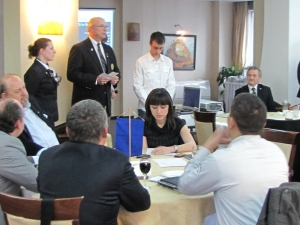 09.05.2011 г. Посещение по линия на младежкия обмен   от Щата Индиана, САЩ