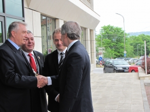 01.06.2011 г. Среща с Американския посланик Джеймс Уорлик