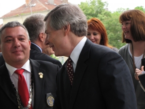01.06.2011 г. Среща с Американския посланик Джеймс Уорлик