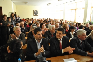 20121113 - БАН - Ротарианско отличие на името на акад. Методий Попов