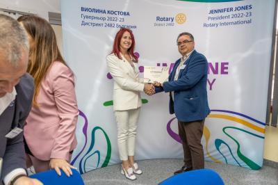 ПЕТС ДИСТРИКТ 2482 Хисаря, 2 април 2022г.