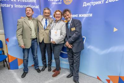 ПЕТС ДИСТРИКТ 2482 Хисаря, 2 април 2022г.