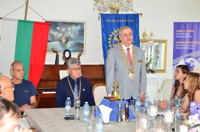 02 август 2016 год., Посещение на ДГ Димитър Димитров в Ротари клуб Гоце Делчев