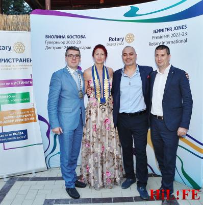 ДГ Виолина Костова и ротарианци