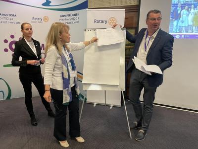 СЕМИНАР ЗА НОВОПРИЕТИ РОТАРИАНЦИ 22.10.2022, гр. Хасково