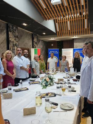 Среща на ДГ Маргарита Богданова с Ротари клуб Бургас Пиргос, 04 юли 2024