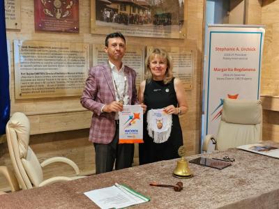 Среща на Дистрикт гуверньора Маргарита Богданова с Ротари клуб Панагюрище, 06 август 2024