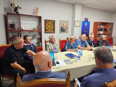 Среща на ДГ Маргарита Богданова с Ротари клуб Смолян, 13.09.2024