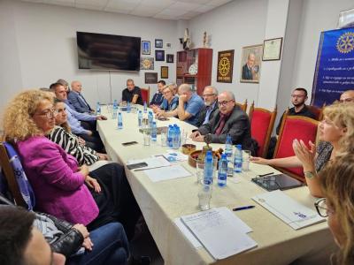 Среща на ДГ Маргарита Богданова с Ротари клуб Смолян, 13.09.2024