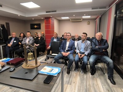 Среща на ДГ Пламен Цветков с Ротари клуб Шумен, 22.октомври.2025