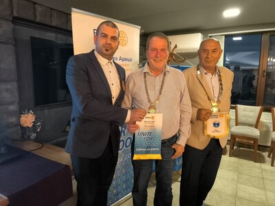 Среща на ДГ Пламен Цветков с Ротари клуб Велинград, 08.октомври.2025