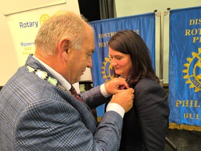 Среща на ДГ Пламен Цветков с Ротари клуб Пловдив Филипопол и Пловдив Пълдин, 28.Октомври.2025