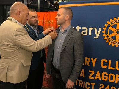 Среща на ДГ Пламен Цветков с Ротари клуб Стара Загора, 13.октомври.2025