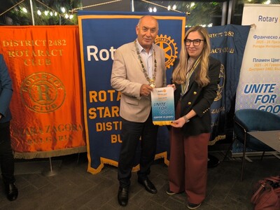 Среща на ДГ Пламен Цветков с Ротари клуб Стара Загора, 13.октомври.2025