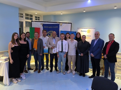 Среща на ДГ Пламен Цветков с Ротари клуб Сливен, 15.октомври.2025